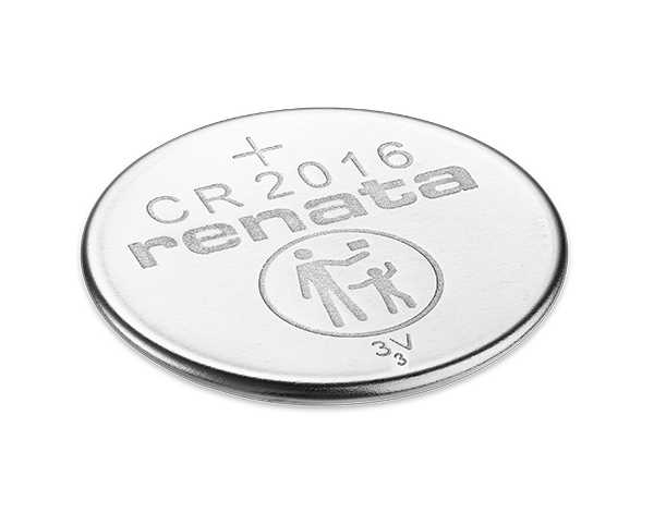 Renata CR2016 Watch Battery 3V Lithium Swiss Made Cell - Findings Outlet