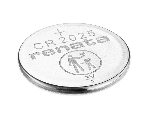 2 Pilas para Reloj Renata CR 2025 litio